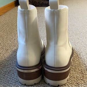 MIA Cream Ankle Boots